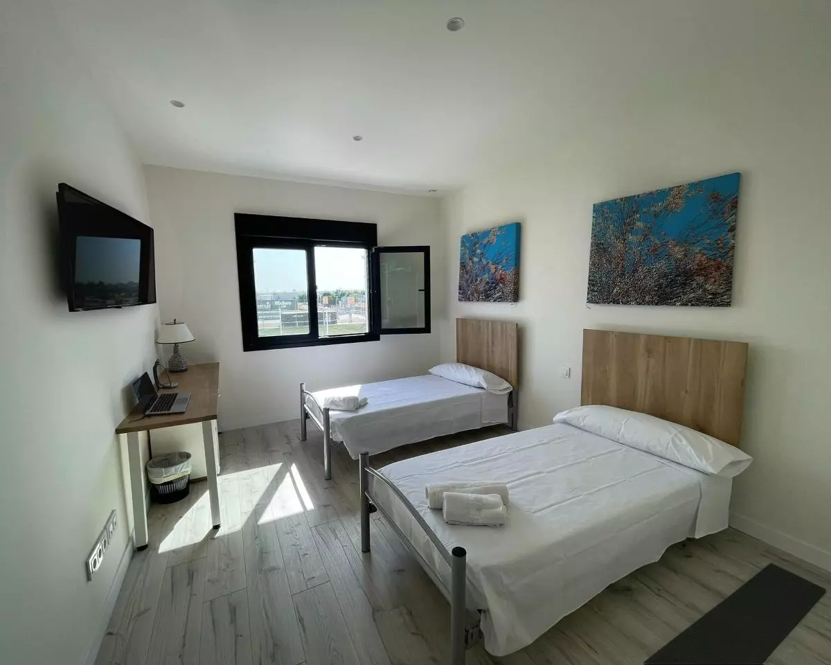 Residence bedroom for players