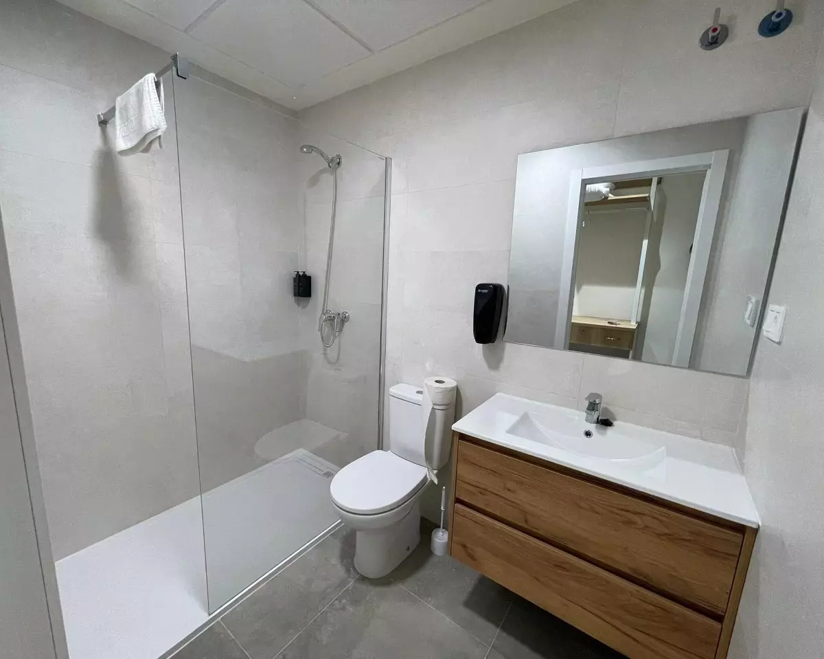 Modern bathroom facilities